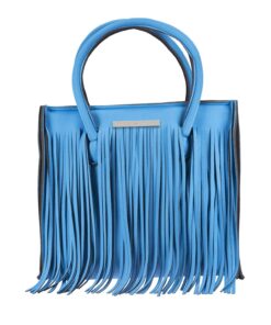 Bolso de mano FRINGE Azul