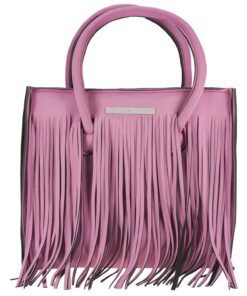 Bolso de mano FRINGE Rosa