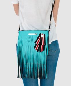 Bandolera NIZA con lazo Aqua - Imagen 4